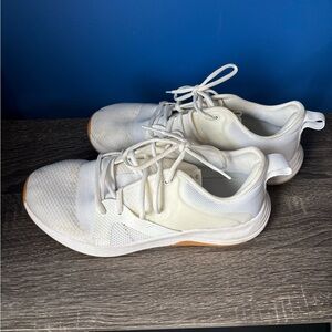 {Under Armour} Cream Athletic Sneakers women's size 10